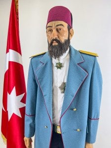 ABDÜLHAMİD BALMUMU HEYKELİ - (FİYAT ALINIZ)