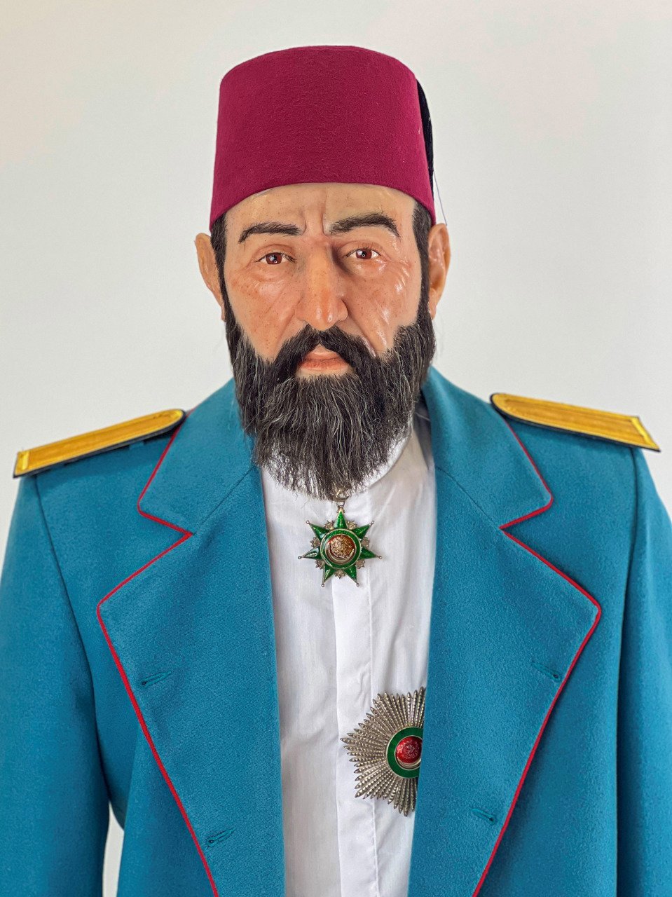 ABDULHAMID WAX STATUE