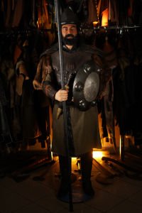 MONGOL SOLDIER SILICONE SCULPTURE