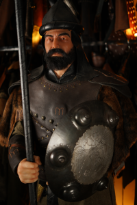 MONGOL SOLDIER SILICONE SCULPTURE