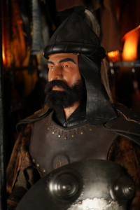 MONGOL SOLDIER SILICONE SCULPTURE