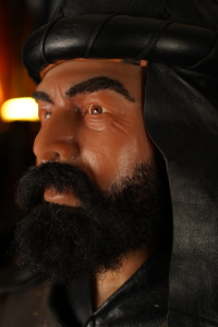 MONGOL SOLDIER SILICONE SCULPTURE
