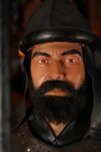 MONGOL SOLDIER SILICONE SCULPTURE