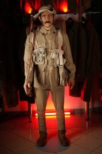 SOLDIER WAX STATUE
