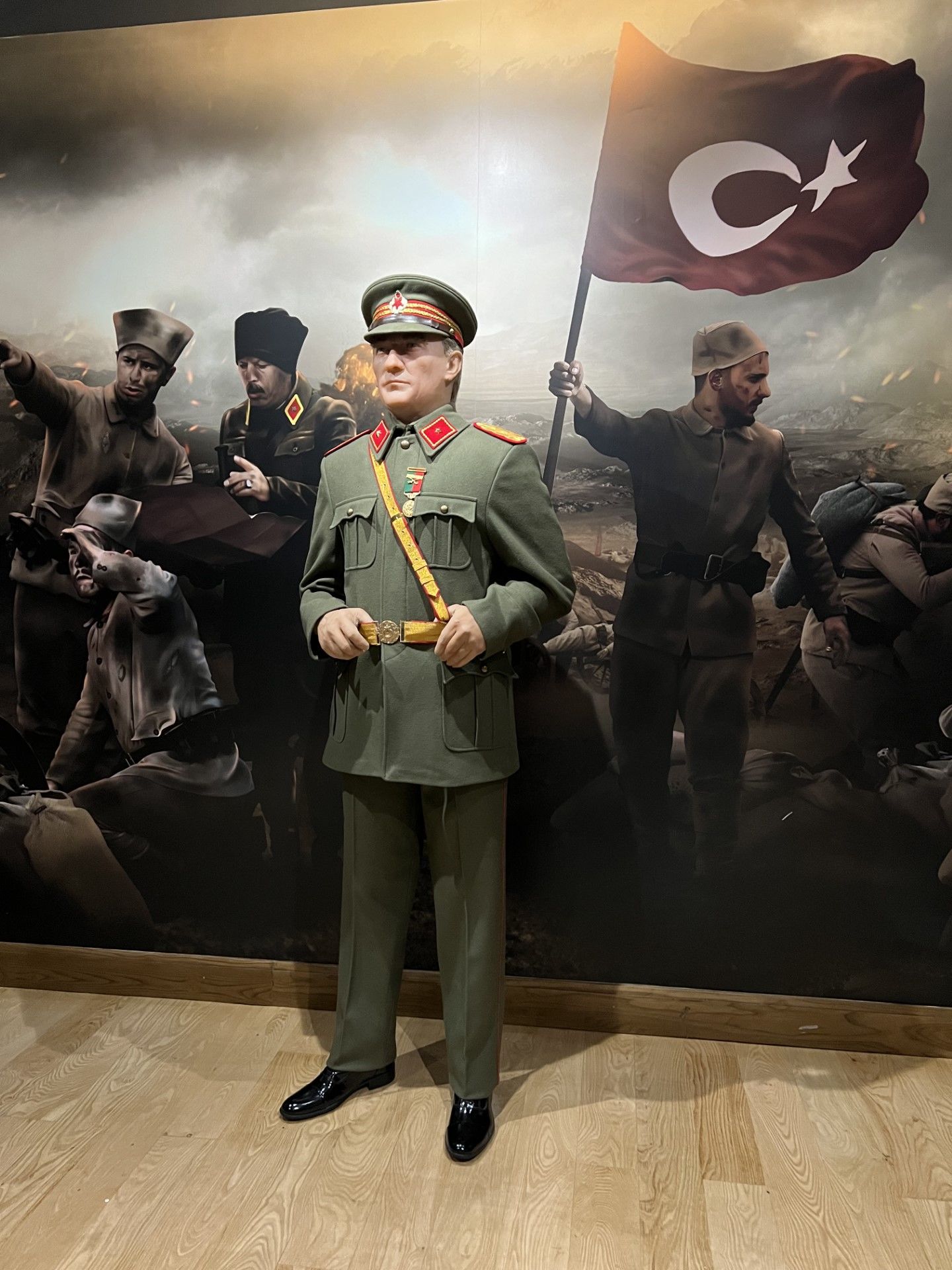 Ataturk Wax Statue