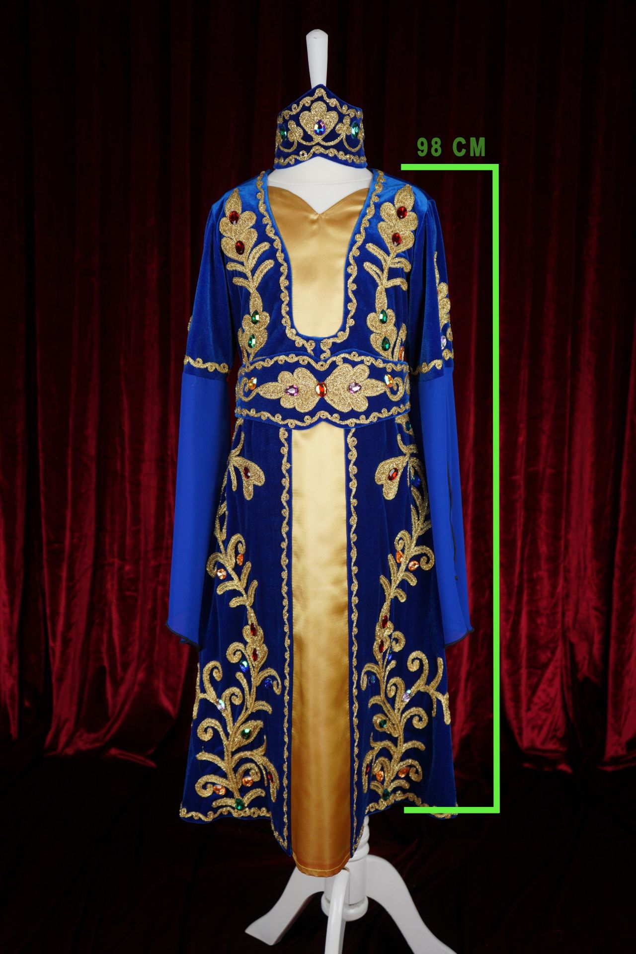 Çocuk Sultan Kostümü 7-8 yaş