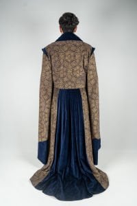 VIP İşlemeli Padişah Kaftanı - Mavi