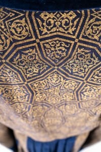 VIP İşlemeli Padişah Kaftanı - Mavi