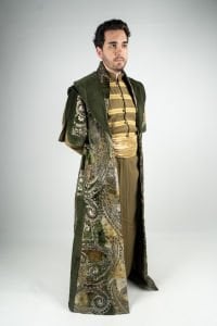 VIP Kadife Desenli Padişah Kaftanı