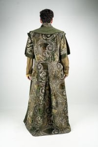 VIP Kadife Desenli Padişah Kaftanı