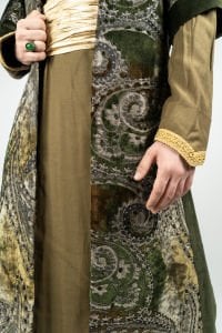 VIP Kadife Desenli Padişah Kaftanı