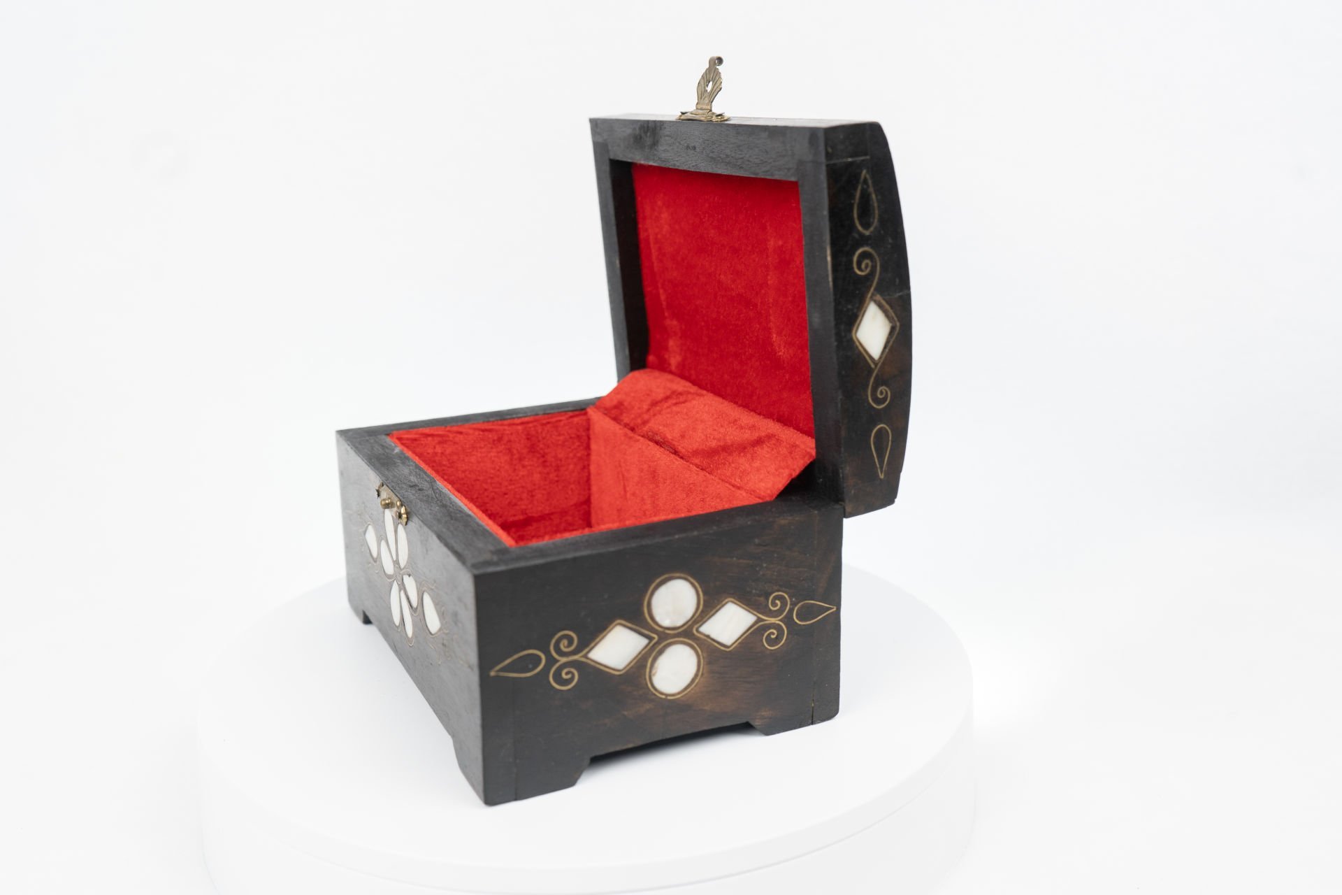 Sedef İşlemeli Mücevher Kutu