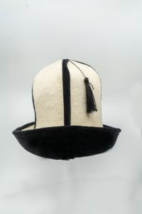 Püsküllü Türkmen Şapkası