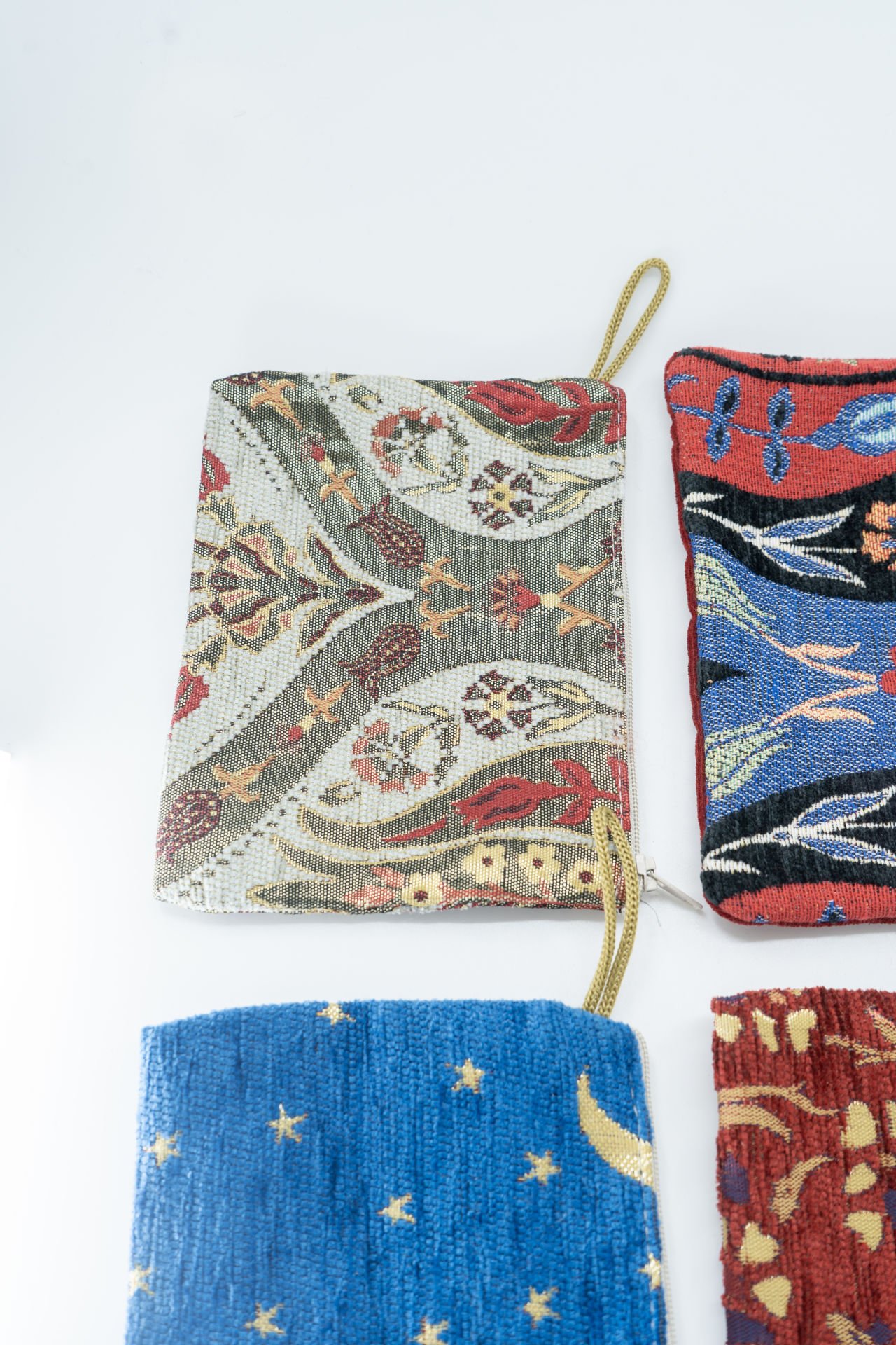 Osmanlı İşlemeli Fermuarlı Cüzdanlar