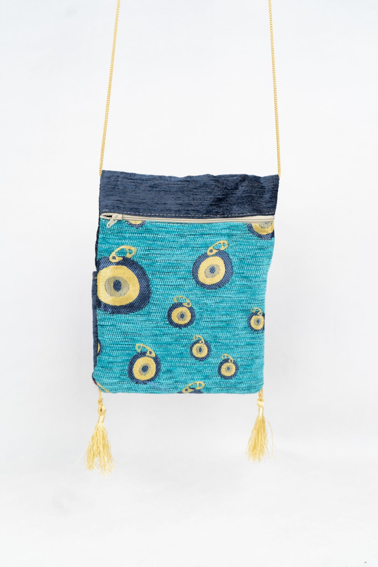 Osmanlı İşlemeli Askılı Çanta