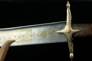 Dekoratif Zülfikar Kılıcı ve Kutusu