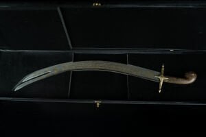 Dekoratif Zülfikar Kılıcı ve Kutusu