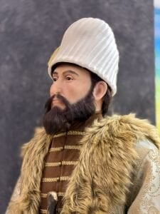 Gerçekçi I. Mehmed (Çelebi Mehmed) Silikon Heykeli | Osmanlı Padişahları Serisi