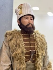 Gerçekçi I. Mehmed (Çelebi Mehmed) Silikon Heykeli | Osmanlı Padişahları Serisi