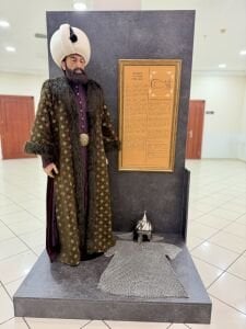 Gerçekçi I. Bayezid (Yıldırım Bayezid) Silikon Heykeli | Osmanlı Padişahları Serisi