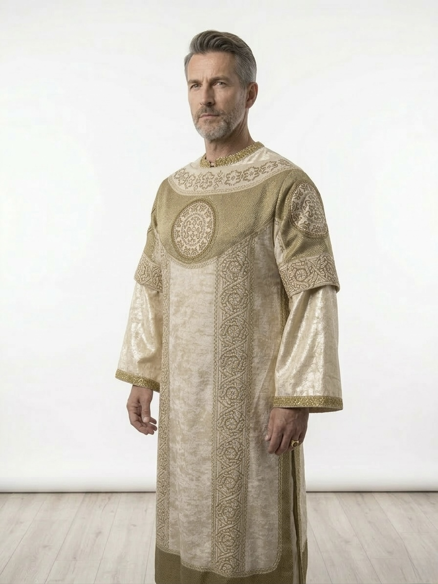 (Fiyat Alınız) Bizans İmparator Kostümü, Doğu Roma Soylusu, Kostüm Kiralama (Konstantin, Theodosius)