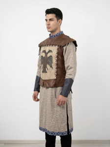 (Fiyat Alınız) Bizans Askeri Kostümü, Doğu Roma Savaşçı Zırhı, Kiralık Tarihi Ordu Kıyafeti