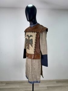 (Fiyat Alınız) Bizans Askeri Kostümü, Doğu Roma Savaşçı Zırhı, Kiralık Tarihi Ordu Kıyafeti