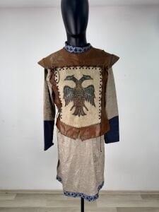 (Fiyat Alınız) Bizans Askeri Kostümü, Doğu Roma Savaşçı Zırhı, Kiralık Tarihi Ordu Kıyafeti