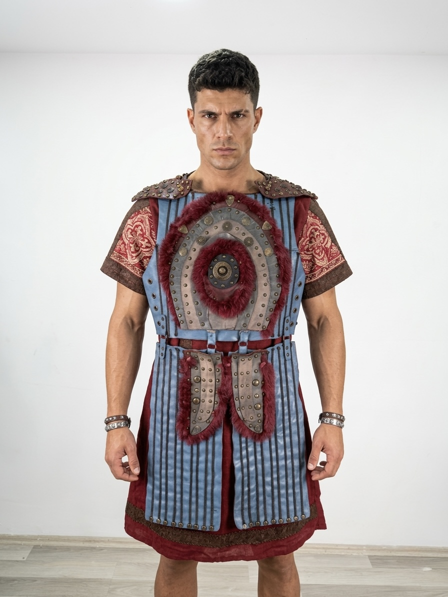 (Fiyat Alınız) Roma Generali Zırhı, Kiralık Roma Savaşçı Kostümü, Tarihi Lejyoner Kıyafeti