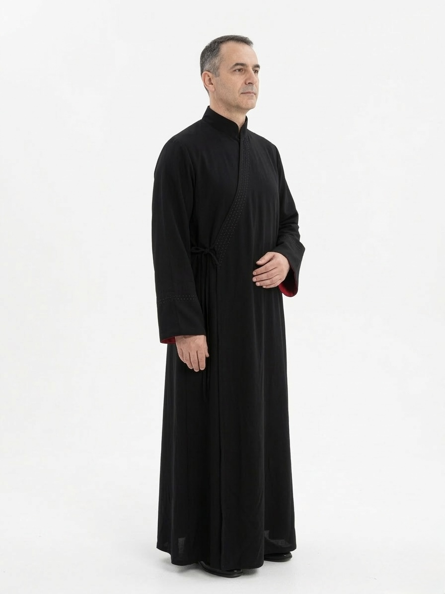 (Fiyat Alınız) Ortodoks Rahip Kostümü - Süryani Rahip Kıyafeti (KİRALIK)