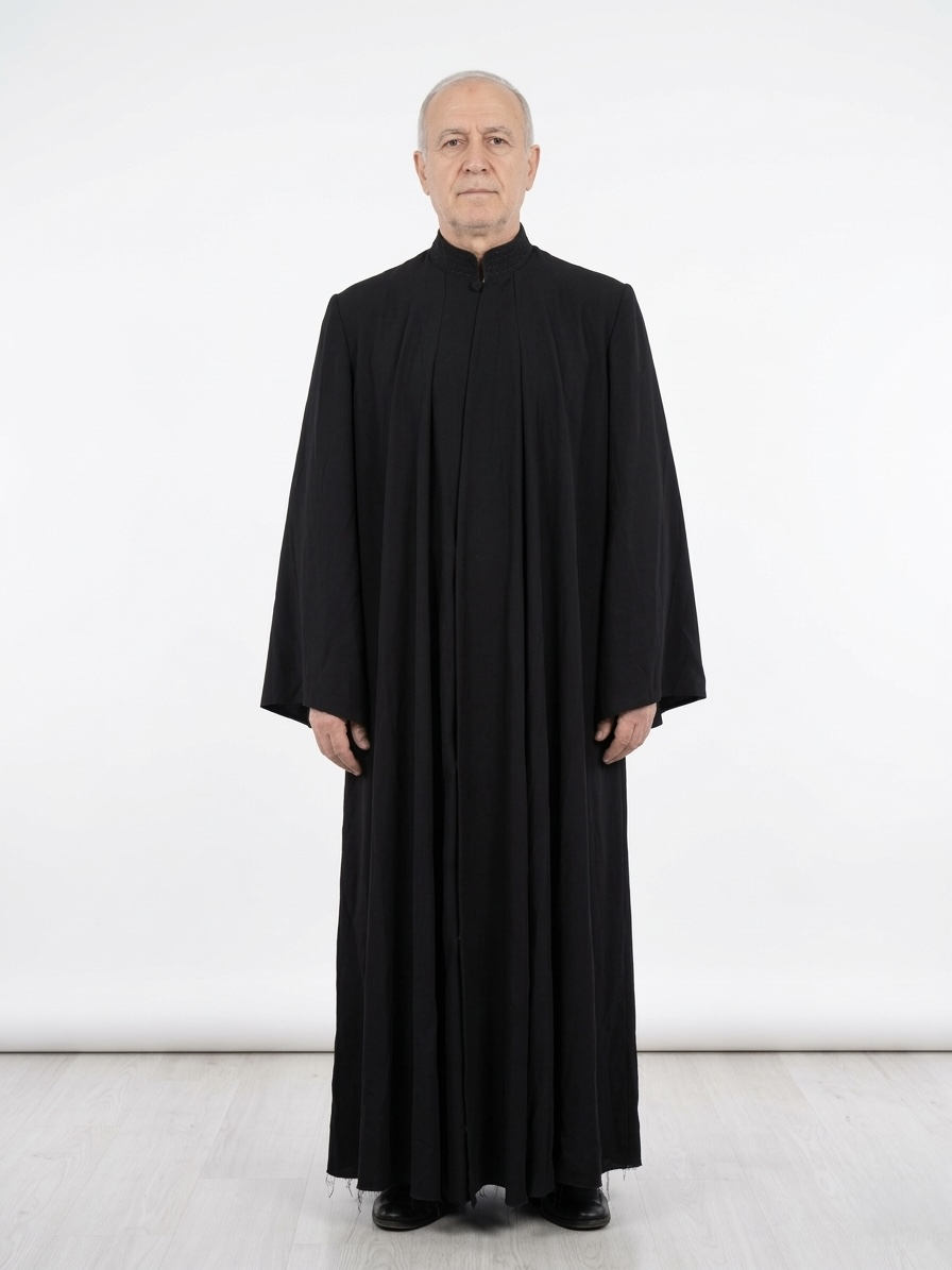 (Fiyat Alınız) Ortaçağ Ortodoks Patrik Kostümü - Süryani Patrik Kıyafeti