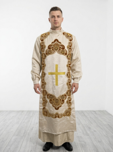 (Fiyat Alınız) Kilise Ayin Görevlisi Kostümü - Erkek Kilise Görevlisi Kıyafeti (KİRALIK)