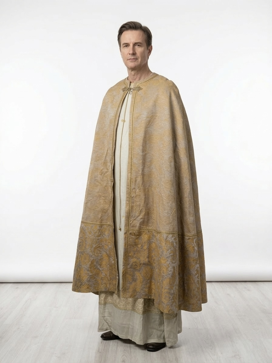 (Fiyat Alınız) Roma Senatör Kostümü - Toga ve Tunik Takımı (KİRALIK)