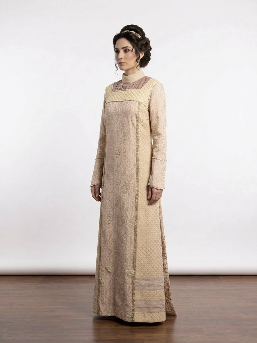 (Fiyat Alınız) Roma & Bizans Soylu Kadın Kostümü (KİRALIK)