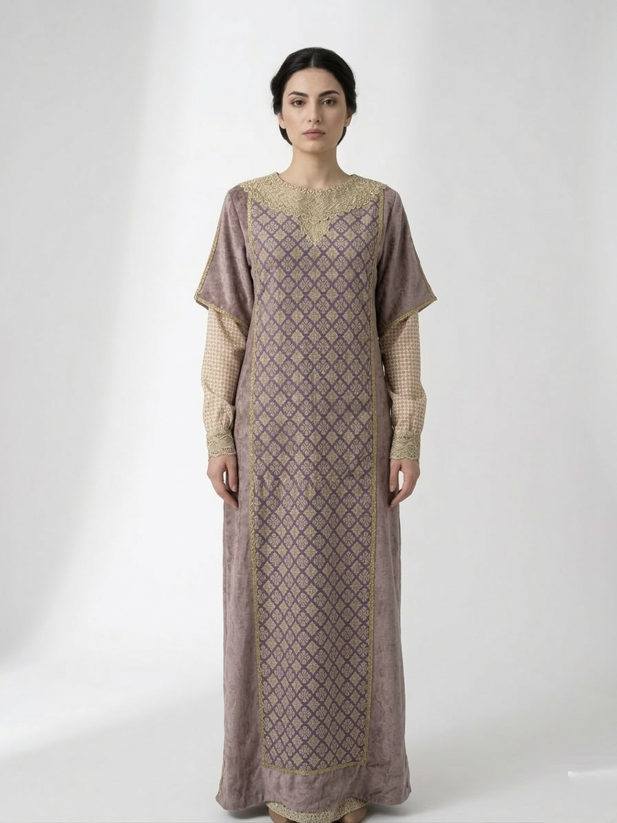 (Fiyat Alınız) Roma ve Bizans Saray Kadın Kostümü - Dönem Elbisesi (KİRALIK)