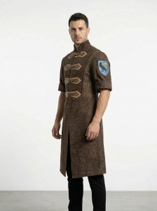 (Fiyat Alınız) Orta Çağ Muhafız Kostümü - Tarihi Saray Nöbetçisi Kıyafeti (KİRALIK)