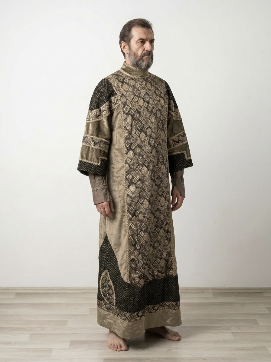 (Fiyat Alınız) Bizans & Roma Soylu Tüccar Kostümü - Antik Dönem Zengin Erkek Kıyafeti (KİRALIK)