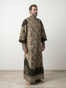 (Fiyat Alınız) Bizans & Roma Soylu Tüccar Kostümü - Antik Dönem Zengin Erkek Kıyafeti (KİRALIK)