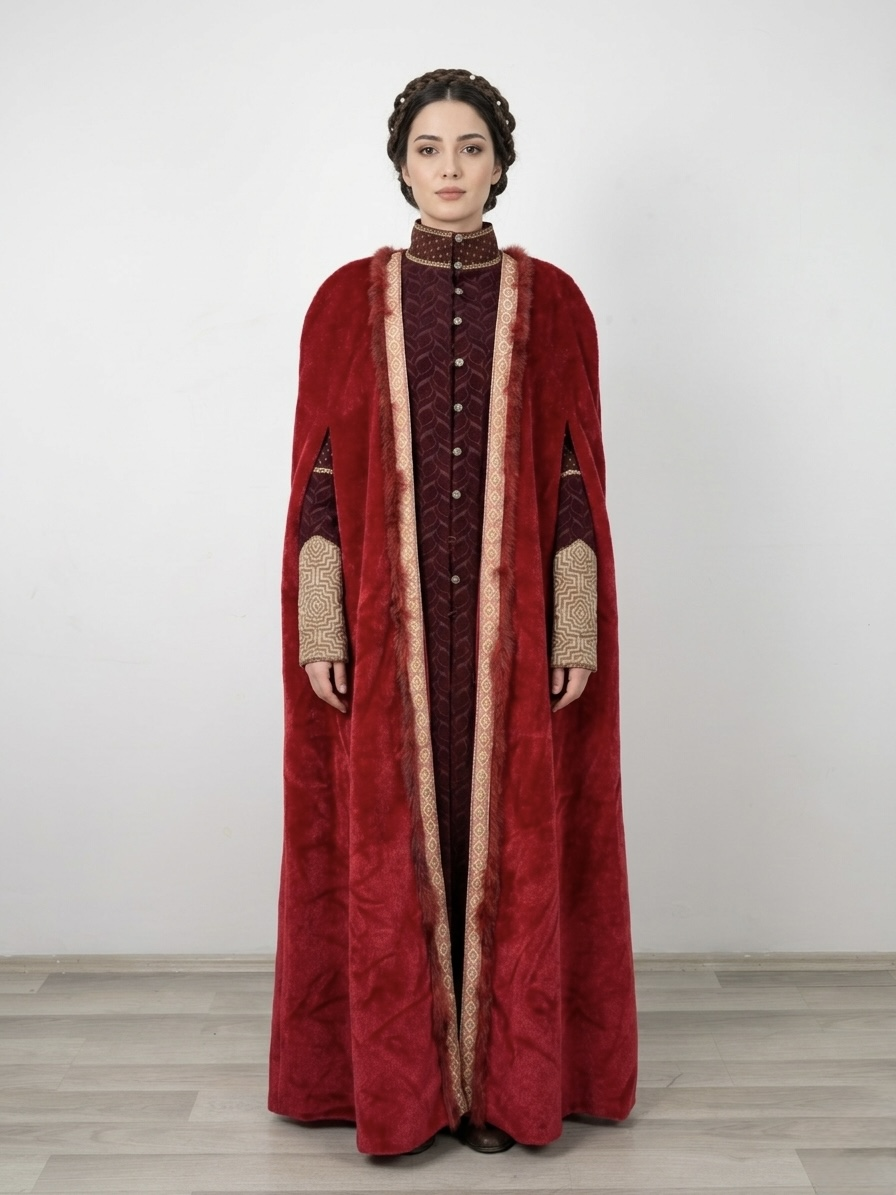 (Fiyat Alınız) Tarihi Dönem İmparatoriçe Kostümü - Kiralık Saray Elbisesi