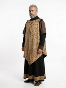 (Fiyat Alınız) Tarihi Dönem Megadük Kostümü - Kiralık Bizans Soylu Kıyafeti