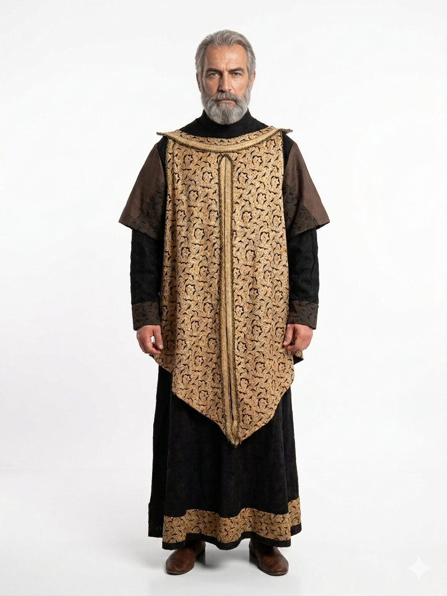 (Fiyat Alınız) Tarihi Dönem Megadük Kostümü - Kiralık Bizans Soylu Kıyafeti