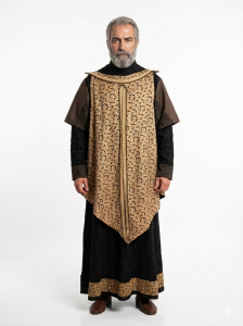 (Fiyat Alınız) Tarihi Dönem Megadük Kostümü - Kiralık Bizans Soylu Kıyafeti