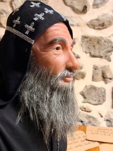 Süryani Rahip Silikon Balmumu Heykel